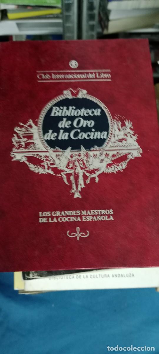 Libros de segunda mano: BIBLIOTECA DE ORO DE LA COCINA LIBRO M-JYE