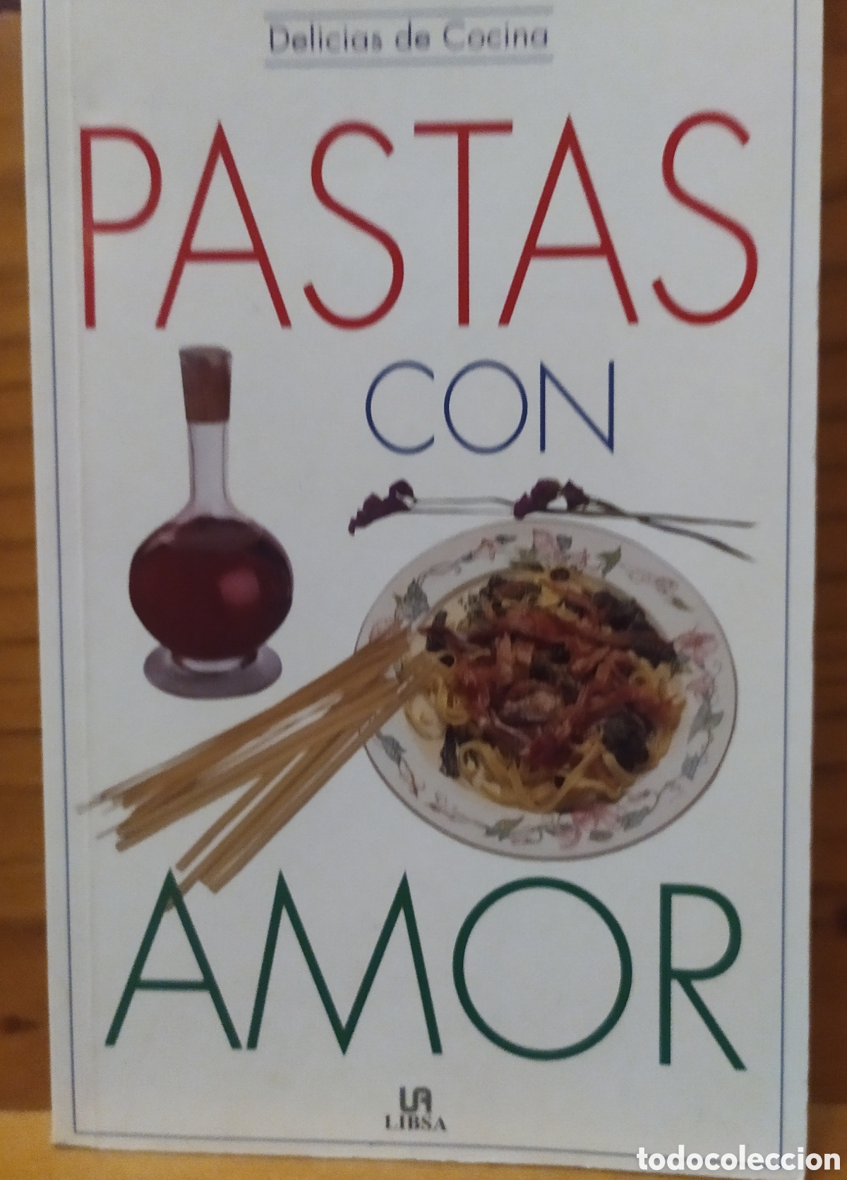 Libros de segunda mano: Pastas con amor - Libsa a&ntilde;o 2000