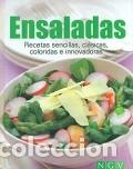 Libros de segunda mano: Ensaladas. Recetas sencillas, cl&aacute;sicas, coloridas e innovadoras.