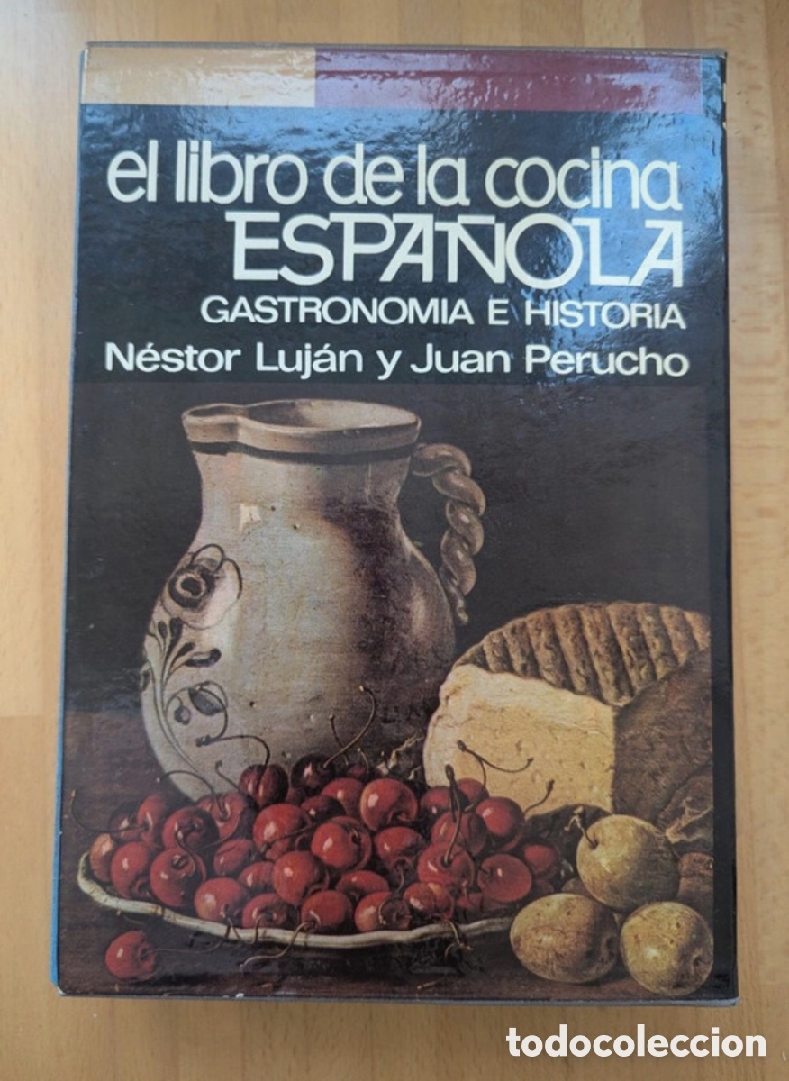 Libros de segunda mano: El libro de la cocina espa&ntilde;ola. Gastronom&iacute;a e historia. N&eacute;stor Luj&aacute;n y Juan Perucho