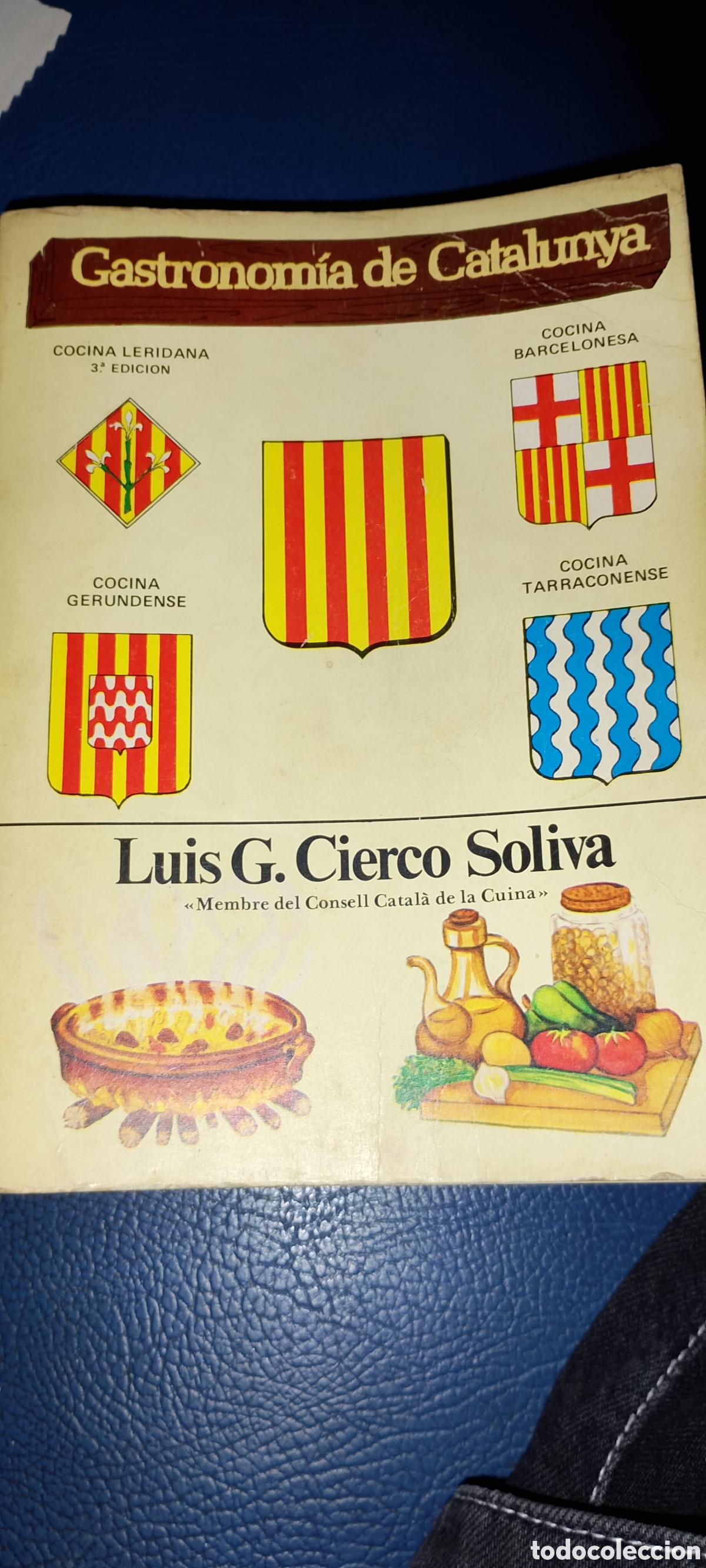 Libros de segunda mano: Libro gastronom&iacute;a de Catalunya
