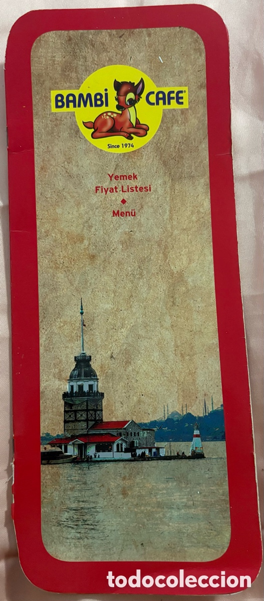 Libros de segunda mano: MEN&Uacute; REST. BAMB&Uacute;. TURQU&Iacute;A DE LOS A&Ntilde;OS 2000 a 2010.