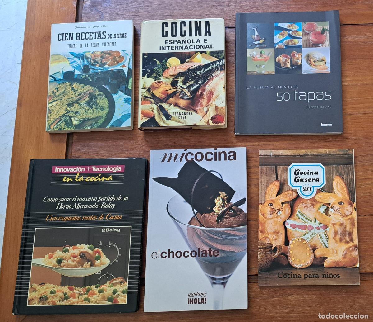 Libros de segunda mano: LOTE DE 6 LIBROS DE COCINA