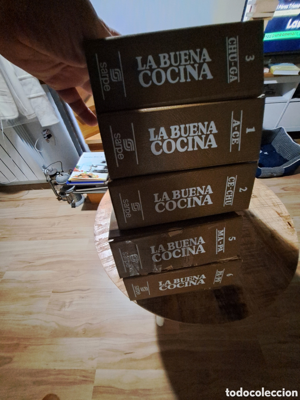 Libros de segunda mano: Jml Coleccion Fichas Revetas 6 tomos La Buena Cocina