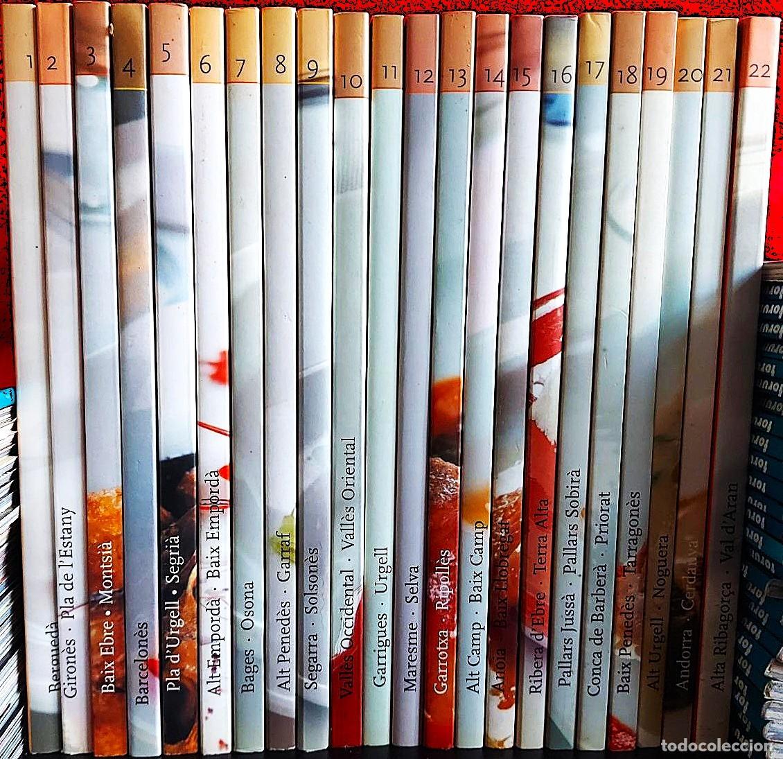 Libros de segunda mano: Guies gastron&ograve;miques de Catalunya y Andorra. 22 vol&uacute;menes dedicados a la mejor cocina comarcal.