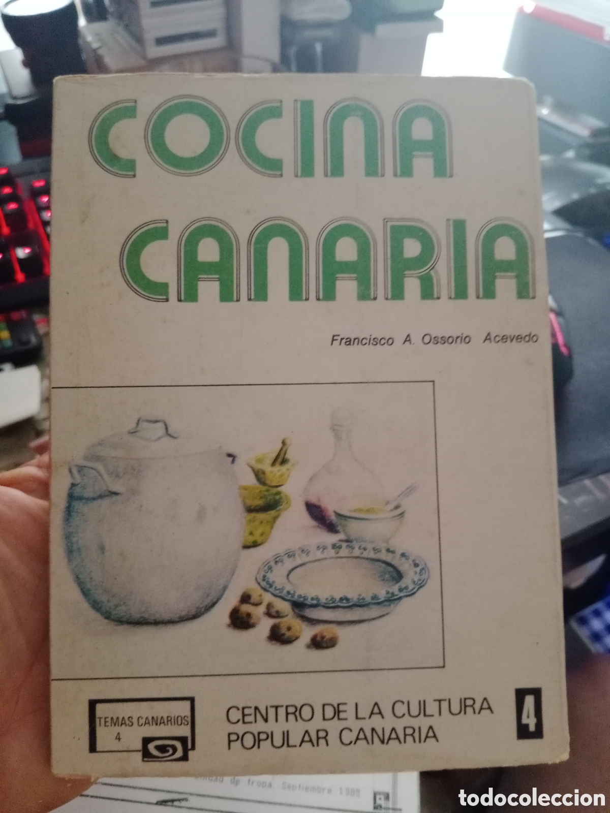 Second hand books: Cocina canaria Francisco A.Ossorio Acevedo