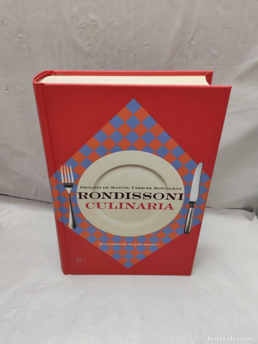 Libros de segunda mano: J. Rondissoni: Culinaria: El recetario de un gran maestro (tapa dura)