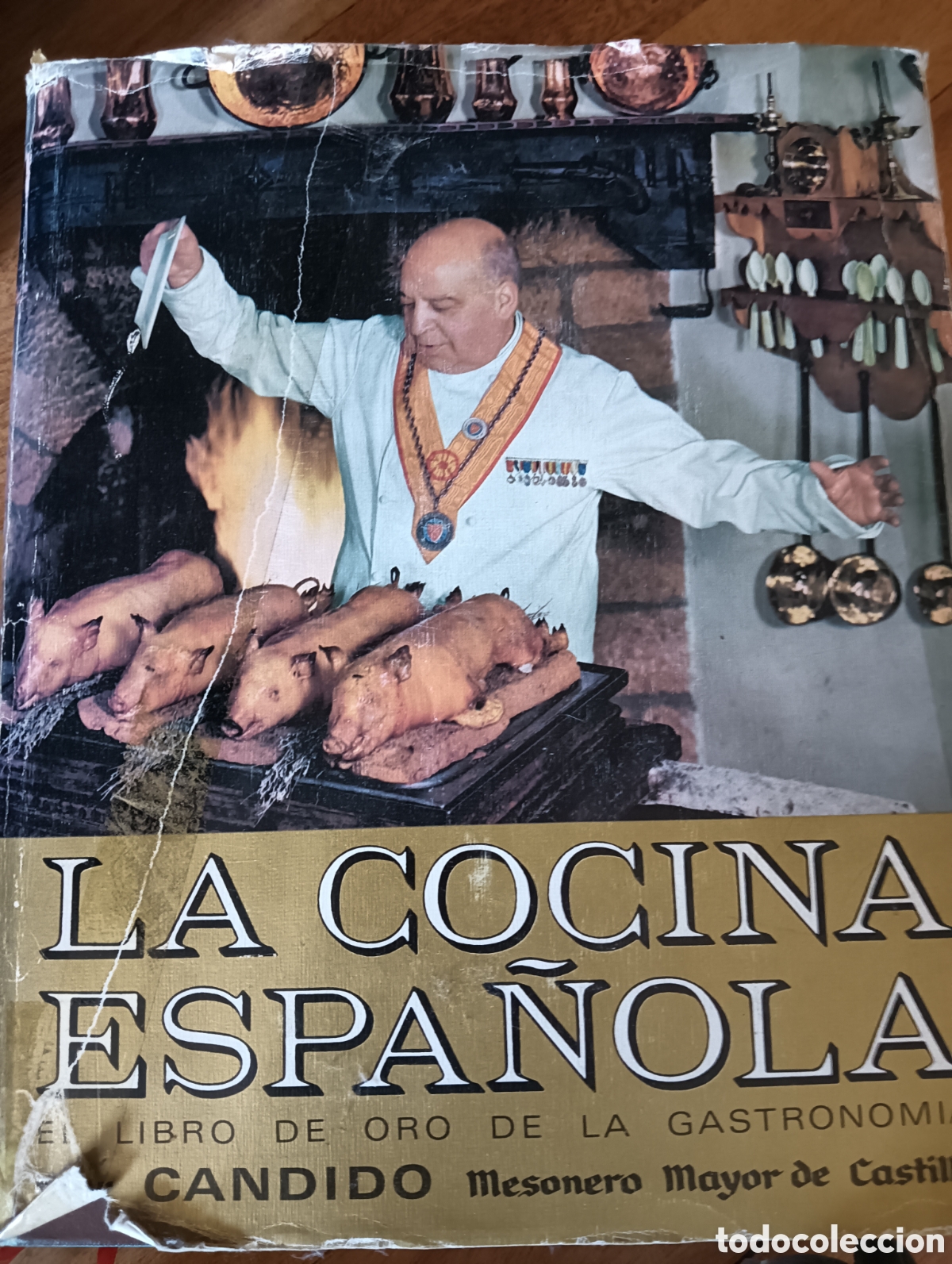 Libros de segunda mano: La cocina espa&ntilde;ola libr&oacute; de oro de la gastronom&iacute;a