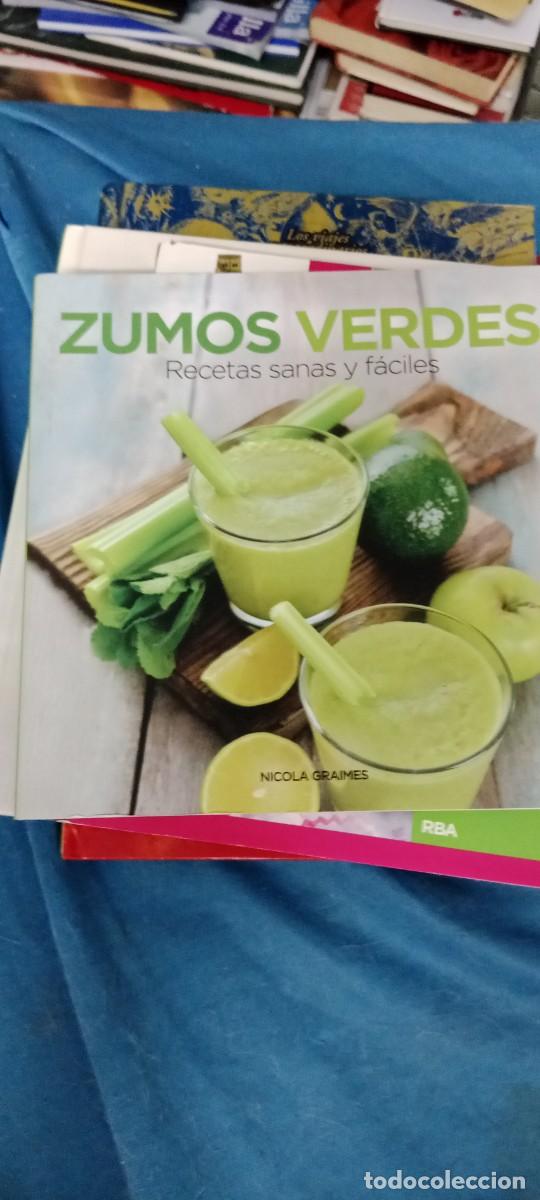 Libros de segunda mano: ZUMOS VERDES RECETAS SANAS Y FACILES LIBRO M-4