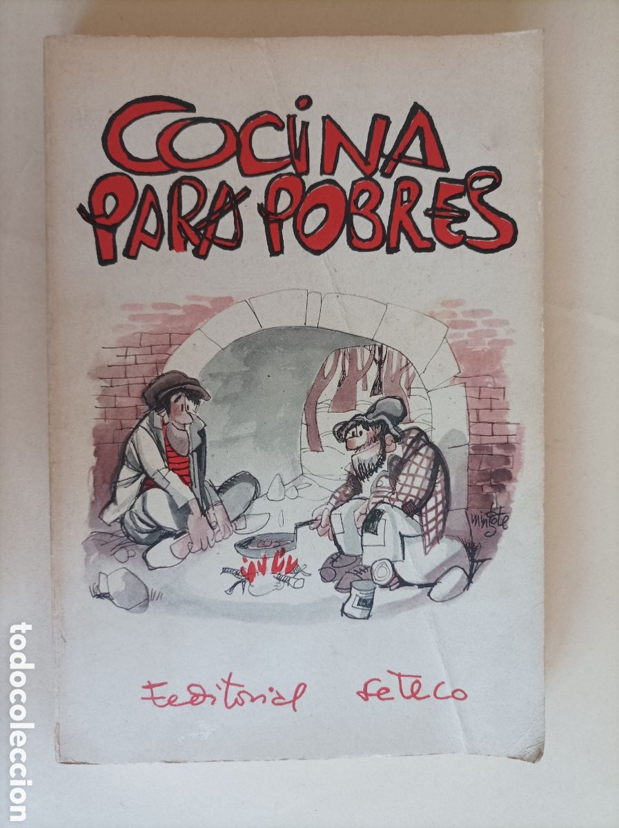 Second hand books: Cocina para pobres / Juder&iacute;as, Alfredo. Editorial Seteco