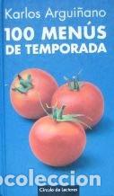 Libros de segunda mano: 100 MENUS DE TEMPORADA.