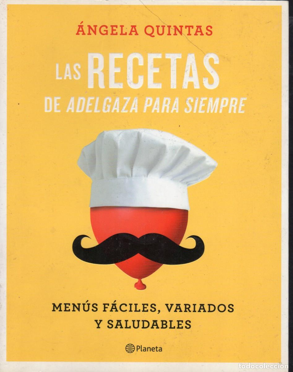 Libros de segunda mano: ANGELA QUINTAS. LAS RECETAS DE ADELGAZAR, DOS TOMOS.