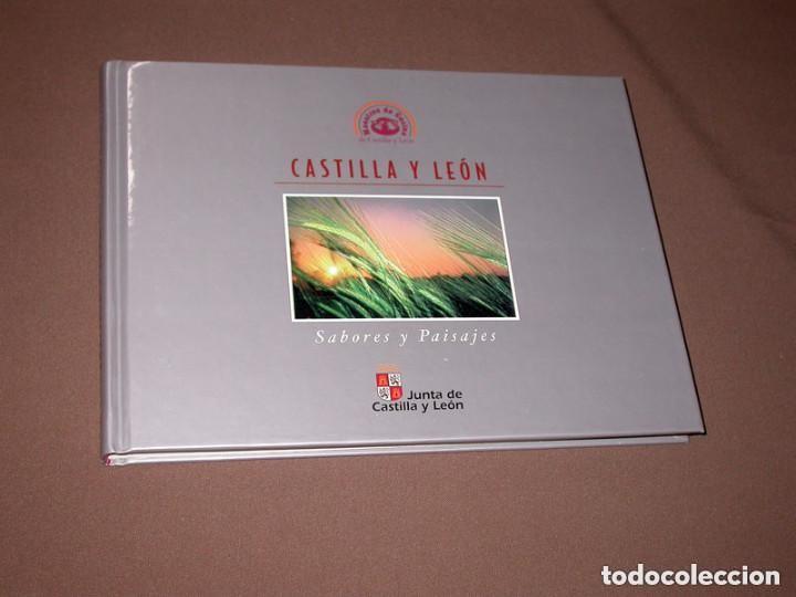 Libros de segunda mano: CASTILLA Y LE&Oacute;N. SABORES Y PAISAJES. Maestres de Cocina de Castilla Le&oacute;n. Barrena, 2005. GASTRONOM&Iacute;A