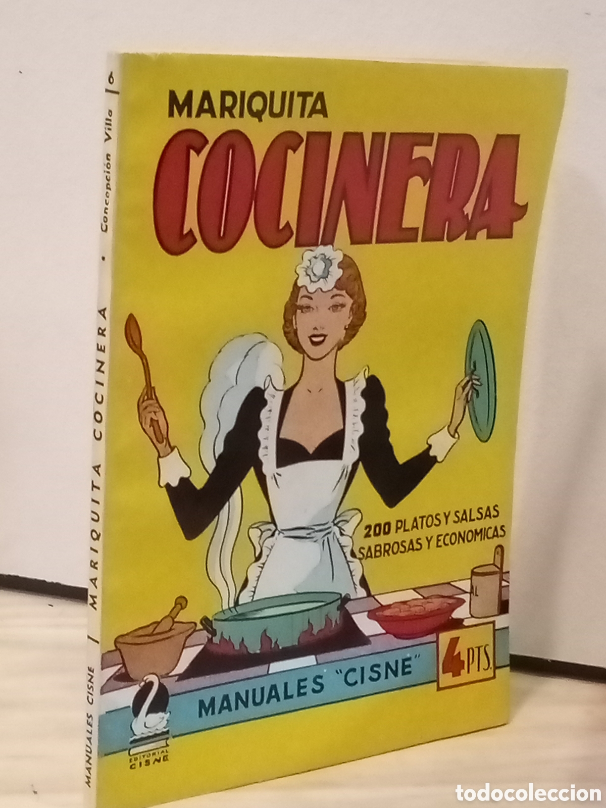 Libros de segunda mano: Manuales Cisne. Mariquita Cocinera N&deg;6