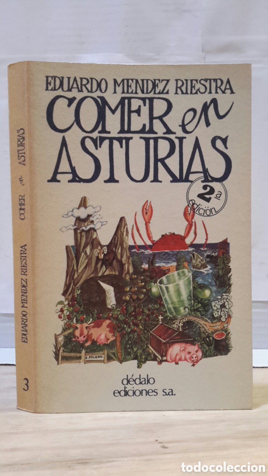 Libros de segunda mano: Eduardo Mendez Riestra. Comer en Asturias.