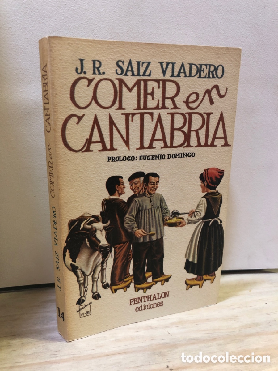 Libros de segunda mano: Comer en Cantabria - J. R. Saiz Viadero