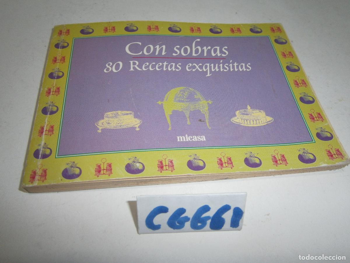 Libros de segunda mano: LIBRO DE RECETAS - CON SOBRAS, 50 RECETAS EXQUISITAS