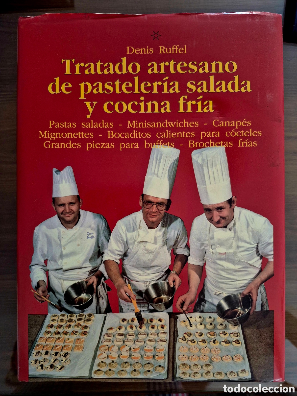 Libros de segunda mano: Colecci&oacute;n completa (4 tomos)Del&rdquo;Tratado artesano de pasteler&iacute;a salada y cocina fr&iacute;a&rdquo; Denis Russel.