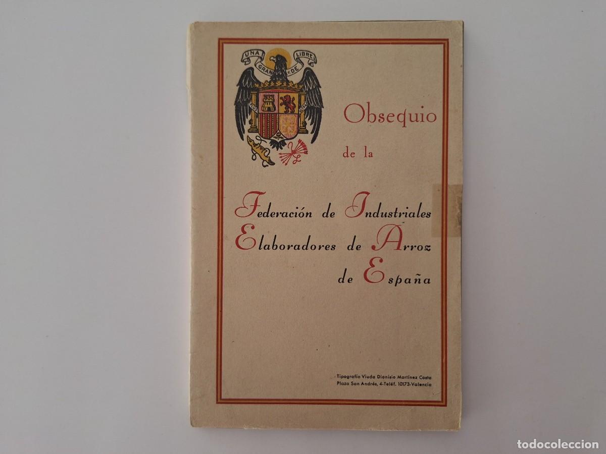 Libros de segunda mano: LIBRO RECETAS CULINARIAS DEL ARROZ 5 LAMINAS ILUSTRADAS POR SEGRELLES RV