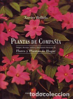 Libros de segunda mano: Plantas de compa&ntilde;&iacute;a: Origen, elecci&oacute;n, cultivo y diccionario ilustrado de flores y plantas de hogar: