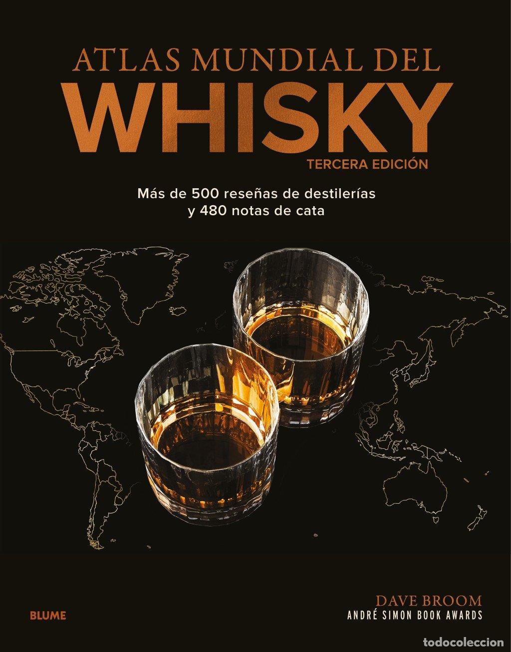 Libros de segunda mano: Atlas Mundial del Whisky - Dave Broom - Editorial Blume - Biblioteca Ilustrada