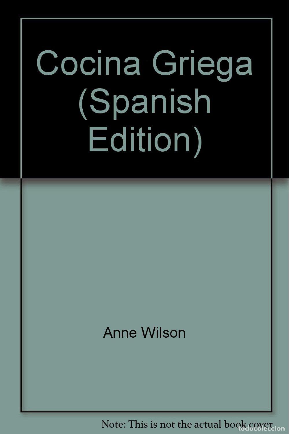 Libros de segunda mano: Cocina griega - WILSON, ANNE