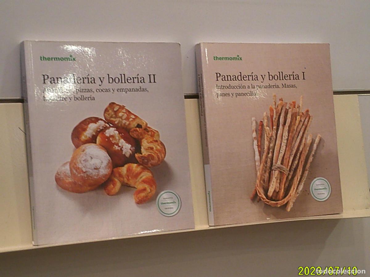 Libros de segunda mano: THERMOMIX PANADERIA Y BOLLERIA I Y II (2 LIBROS)