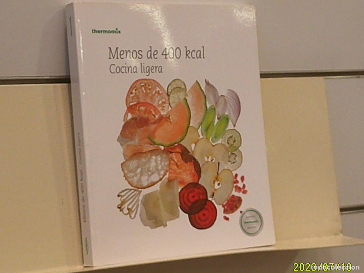 Libros de segunda mano: THERMOMIX MENOS DE 400 KCAL COCINA LIGERA