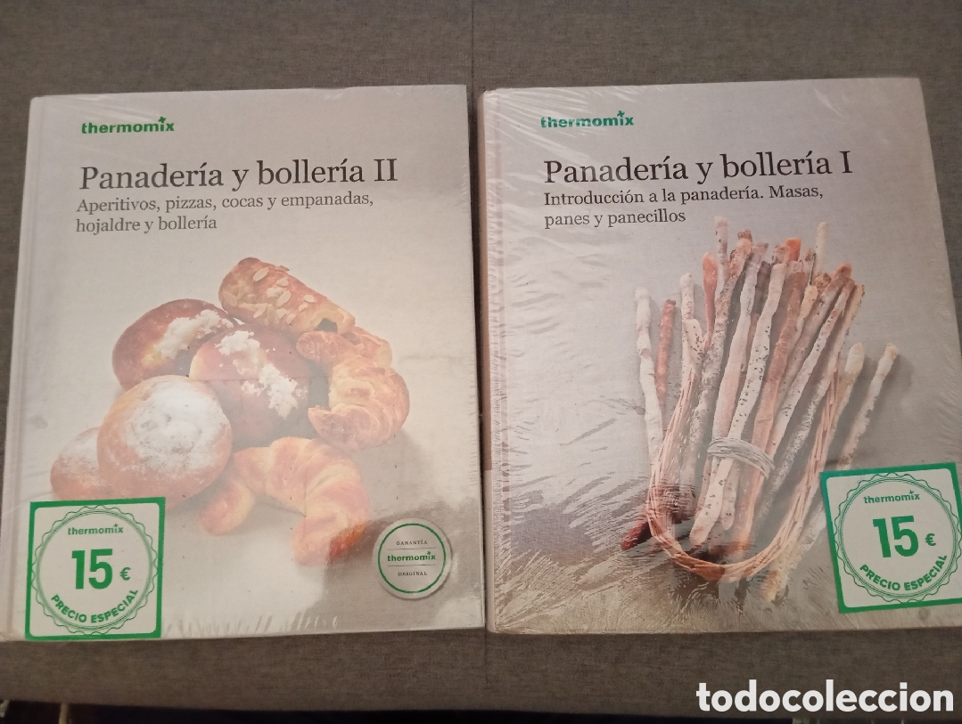Libros de segunda mano: LOTE 2 LIBROS, PANADERIA Y BOLLERIA 1 Y 2. THERMOMIX