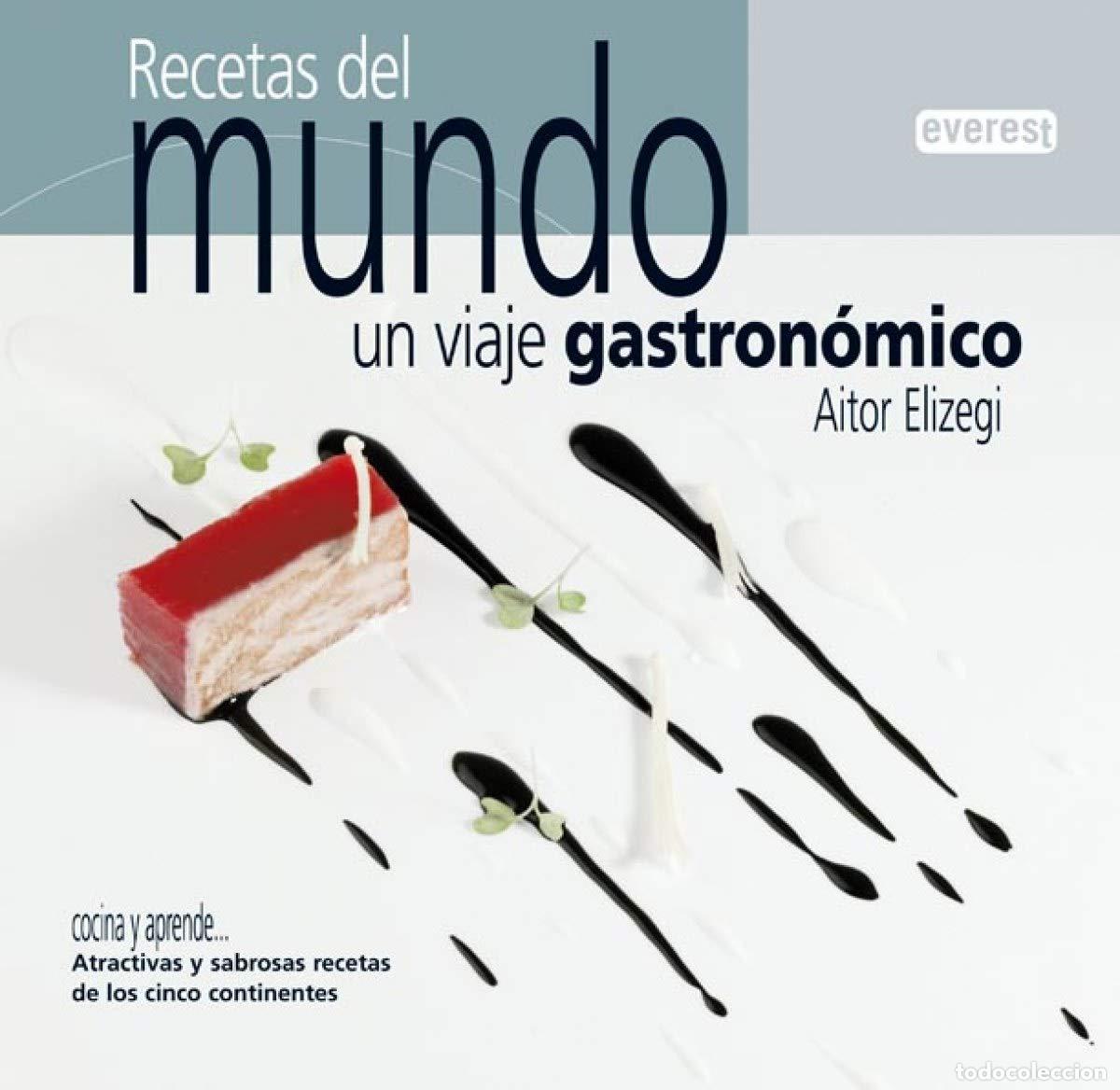 Libros de segunda mano: Recetas del mundo: un viaje gastron&oacute;mico (Cocina y aprende)