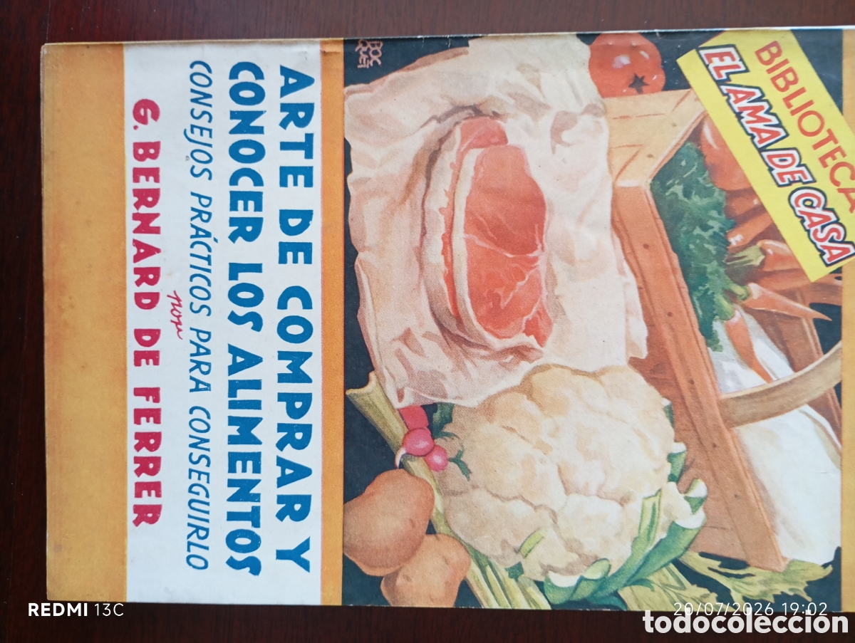 Libros de segunda mano: BIBLIOTECA AMA DE CASA 19476arte de comprar y conocer los alimentos