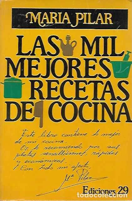 Libros de segunda mano: Las mil mejores recetas de cocina - Maria Pilar