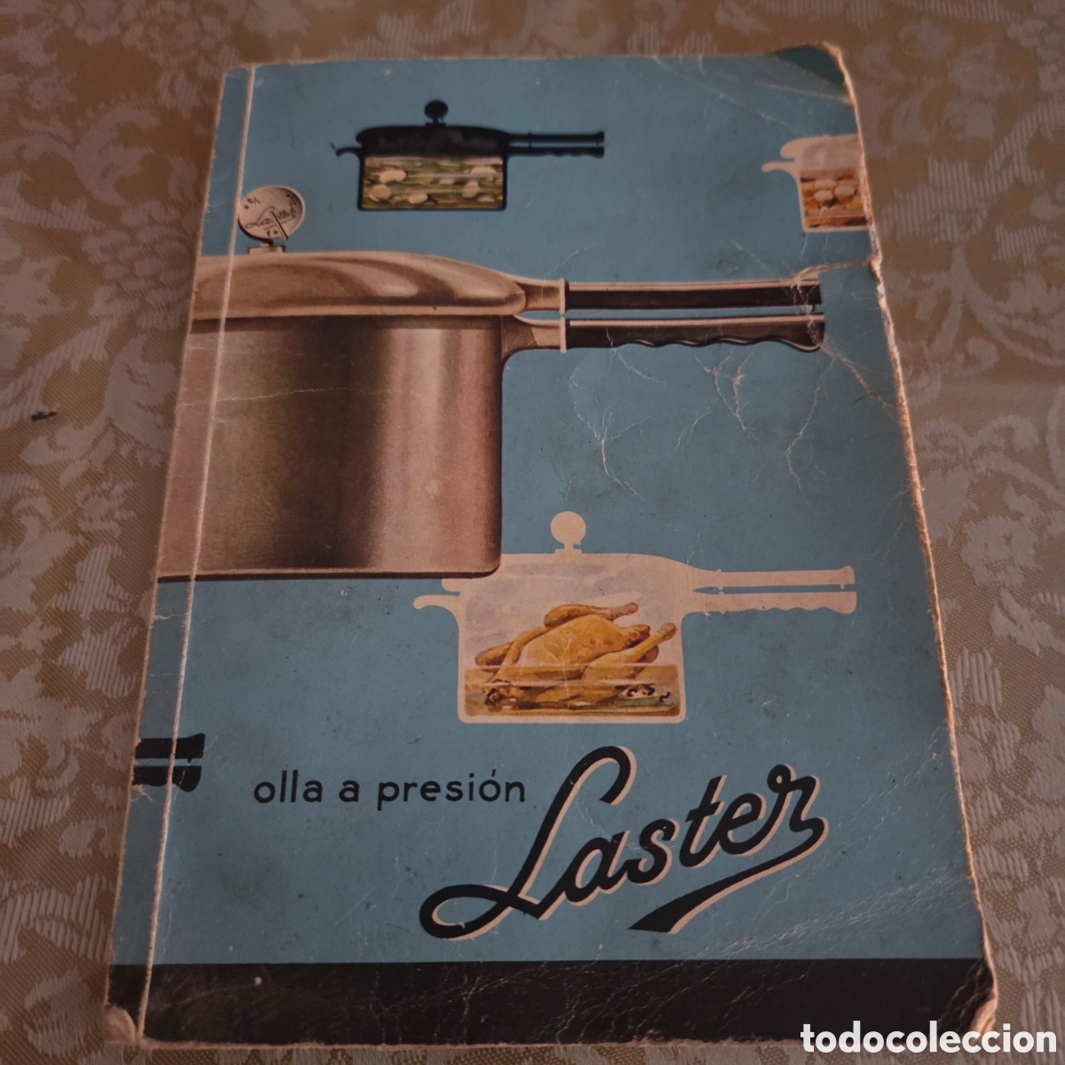 Libros de segunda mano: Manual de instrucciones y recetario antiguo para las ollas a presi&oacute;n Laster.
