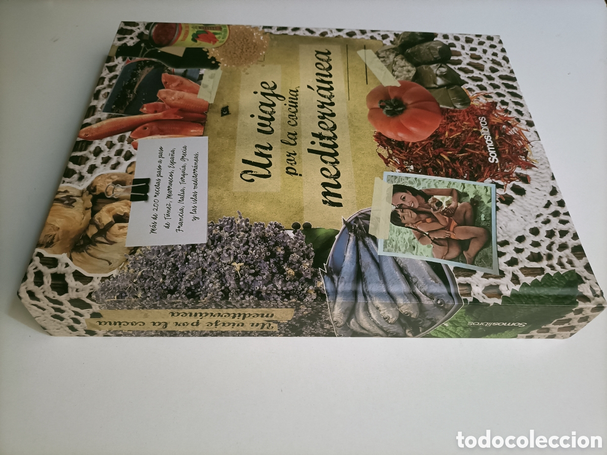 Libros de segunda mano: Un viaje por la cocina mediterr&aacute;nea. T&uacute;nel Marruecos Espa&ntilde;a Francia Italia Turqu&iacute;a Grecia y las isla