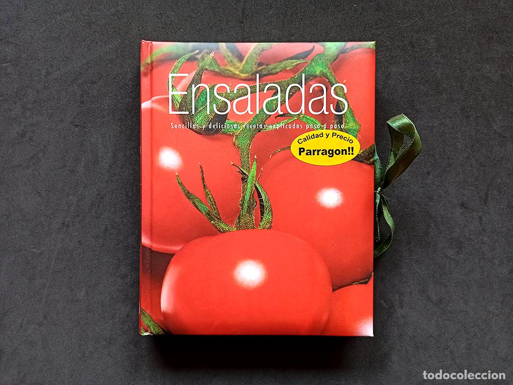 Libros de segunda mano: ENSALADAS - SENCILLAS Y DELICIOSAS RECETAS EXPLICADAS PASO A PASO