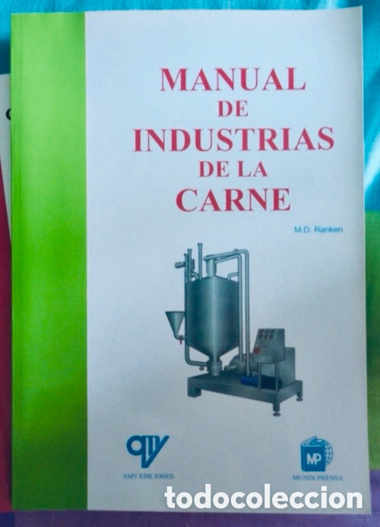 Libros de segunda mano: MANUAL DE INDUSTRIAS DE LA CARNE.