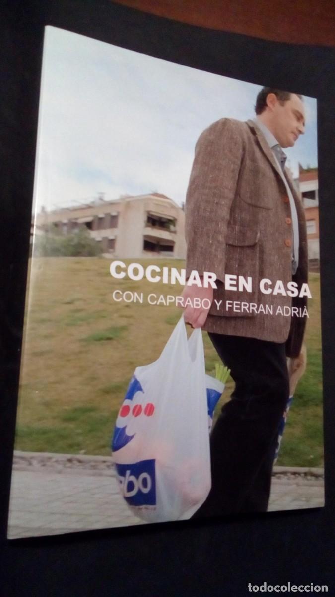 Libros de segunda mano: COCINAR EN CASA CON CAPRABO Y FERRAN ADRI&Aacute; -CUADERNO N&ordm; 1-RESTAURANT EL BULLI-COMO NUEVO