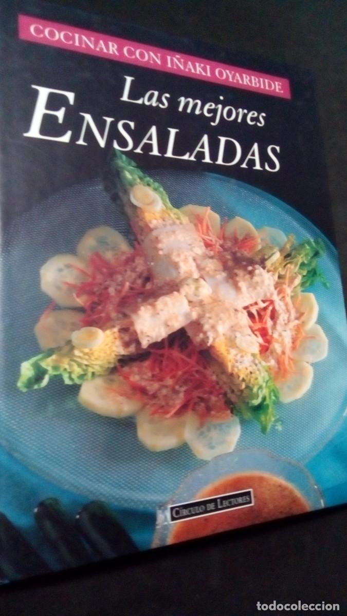 Libros de segunda mano: Libro Cocina- Las Mejores Ensaladas - Cocinar con I&ntilde;aki Oyarbide-COMO NUEVO