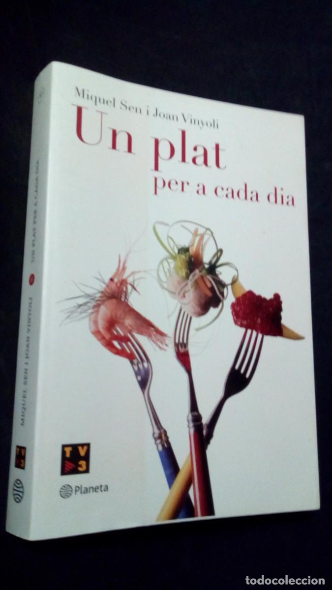 Libros de segunda mano: UN PLAT PER A CADA DIA-MIQUEL SEN I JOAN VINYOLI-PLANETA-COMO NUEVO-EN CATAL&Aacute;N