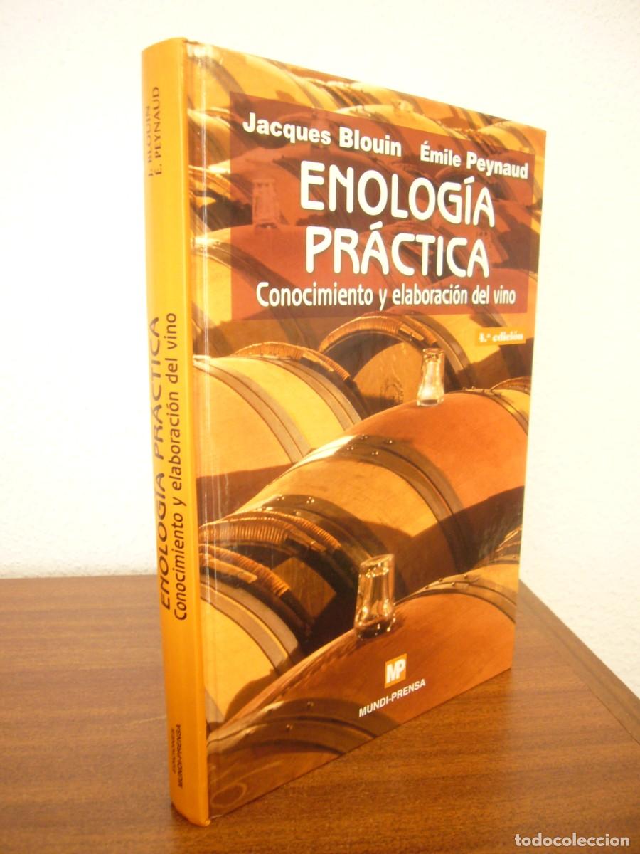 Libros de segunda mano: ENOLOG&Iacute;A PR&Aacute;CTICA. CONOCIMIENTO Y ELABORACI&Oacute;N DEL VINO (MUNDI-PRENSA) JACQUES BLOUIN & &Eacute;MILE PEYNAUD