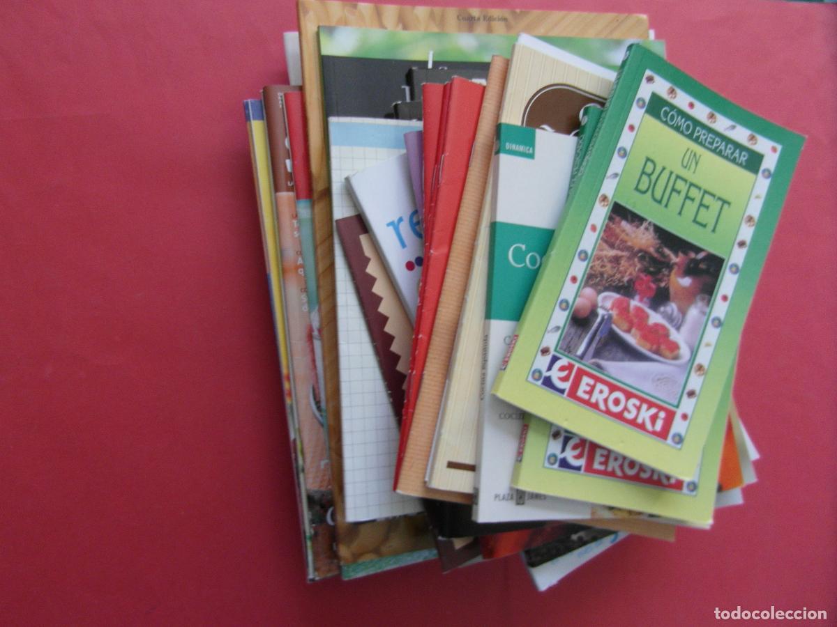 Libros de segunda mano: GRAN LOTE DE REVISTAS Y LIBROS DE RECETAS DE COCINA - VEA FOTOS, MUCHOS NI SE HAN ABIERTO