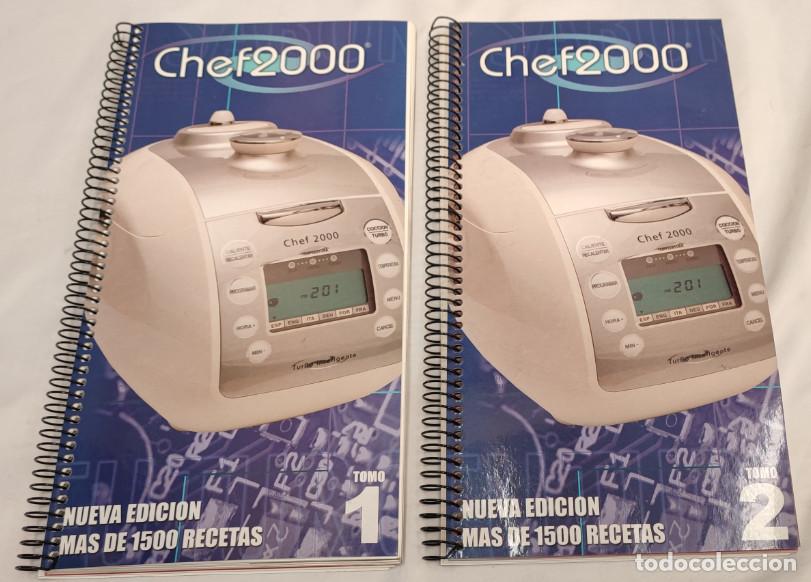 Libros de segunda mano: CHEF 2000 NUEVA EDICION MAS DE 1500 RECETAS, 2 TOMOS, LIBROS DE COCINA