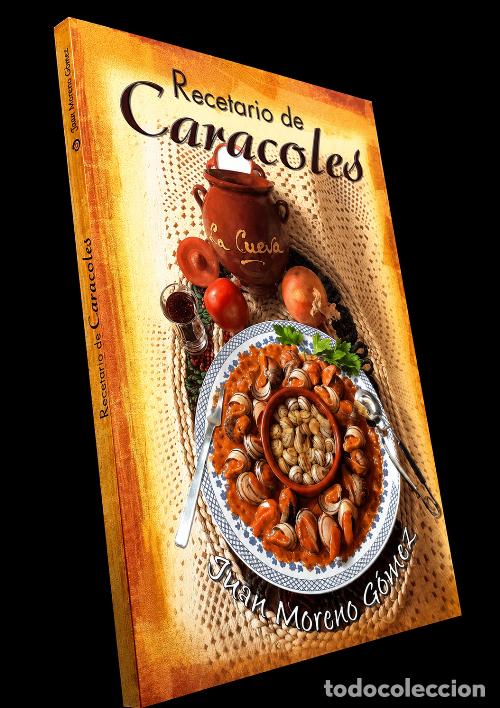 Libros de segunda mano: M1566 - RECETARIO DE CARACOLES. JUAN MORENO GOMEZ. RECETAS. COCINA. GASTRONOMIA.