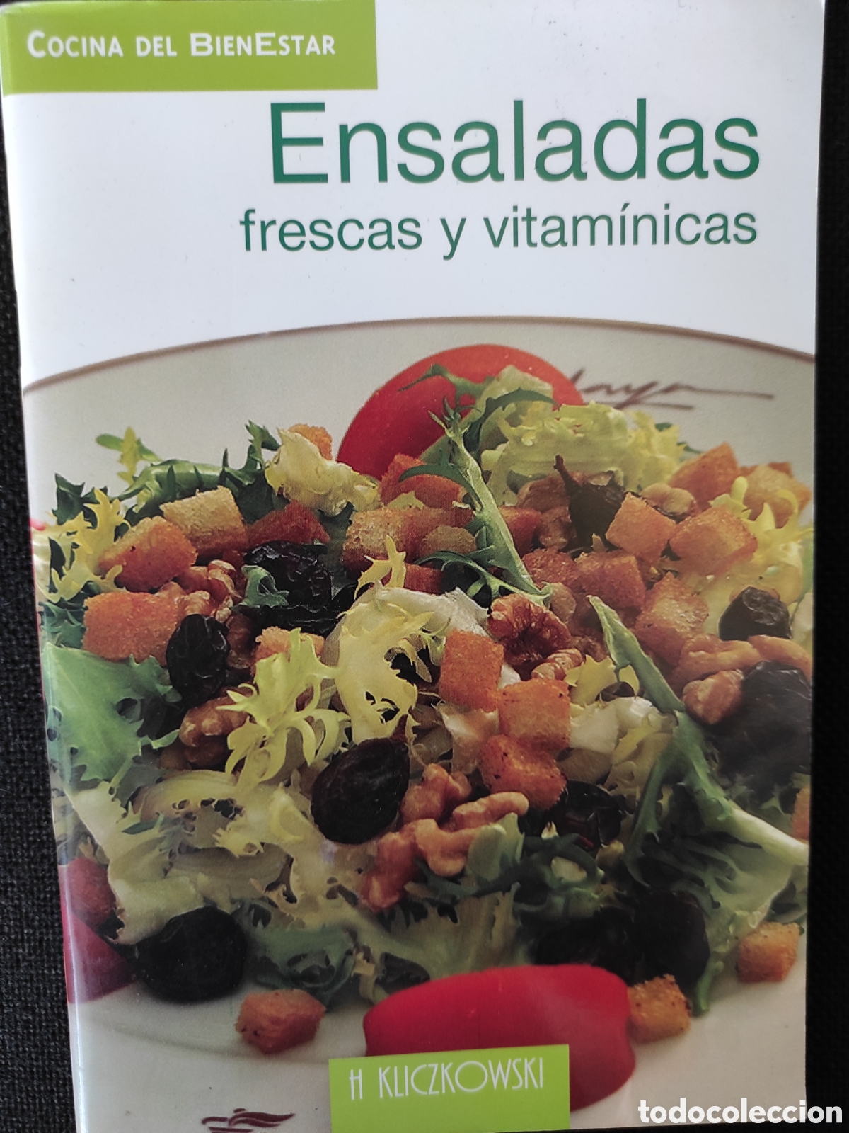 Libros de segunda mano: Libro de gastronom&iacute;a: ensaladas frescas y vitam&iacute;nicas