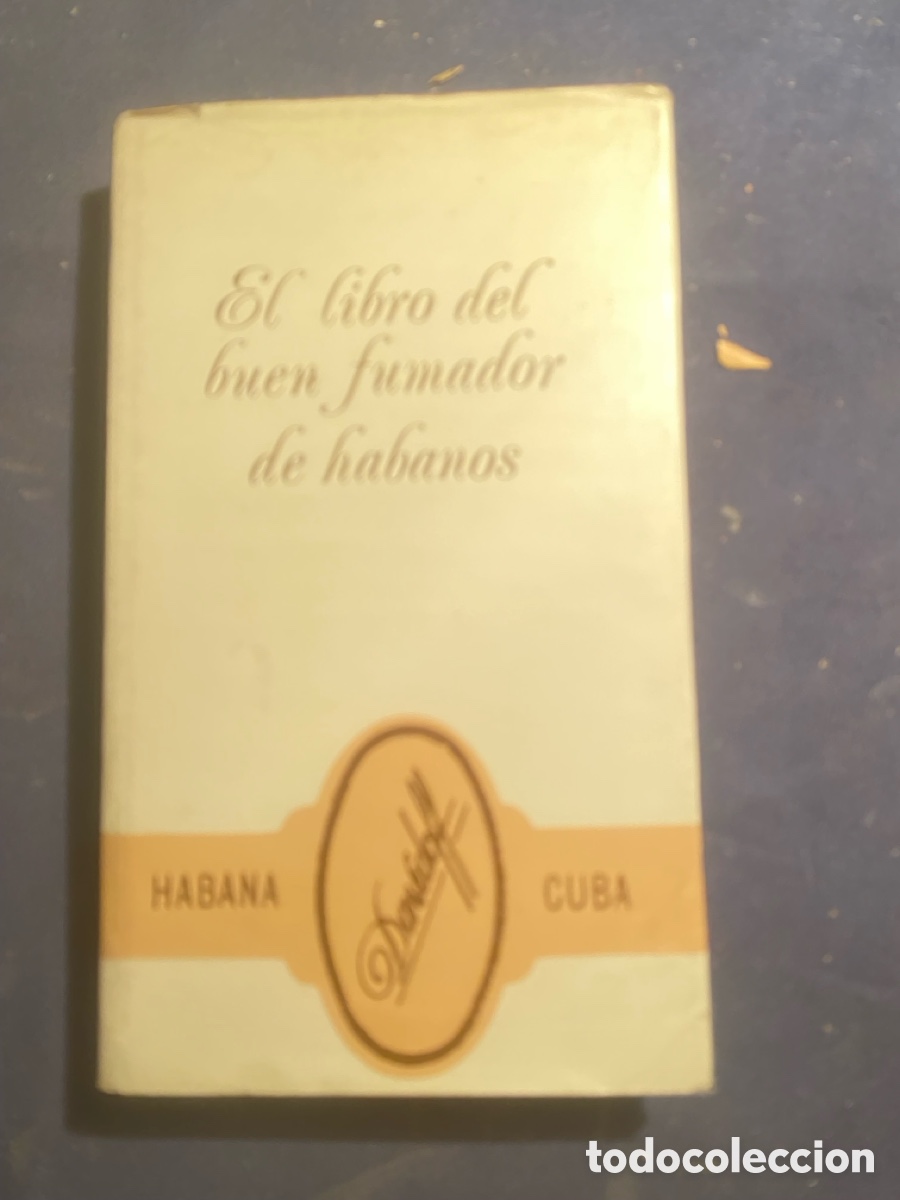 Libros de segunda mano: ZINO DAVIDOFF : - EL LIBRO DEL BUEN FUMADOR DE HABANOS - (1979)
