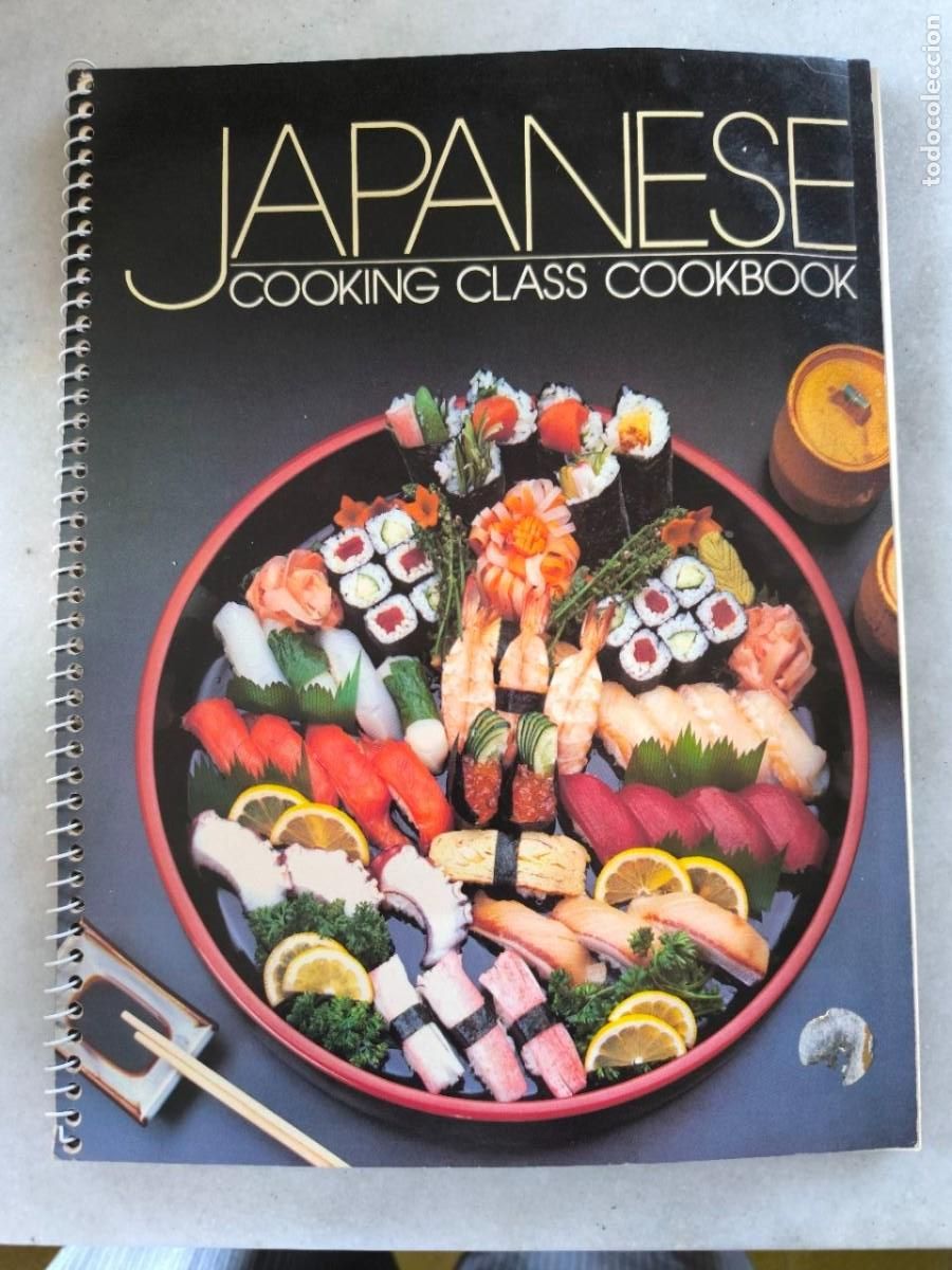Libros de segunda mano: JAPANESE COOKING CLASS COOKBOOK, RECETAS INGLES