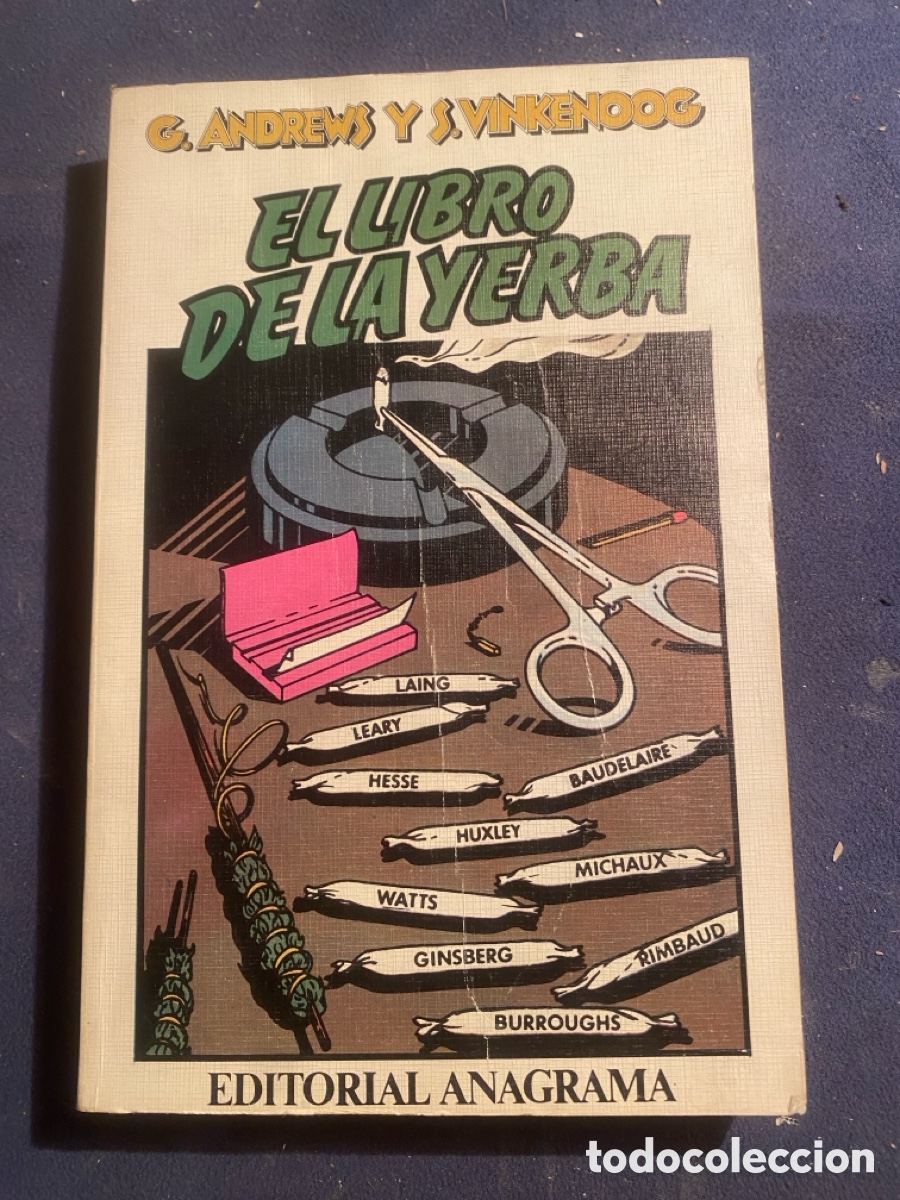 Libros de segunda mano: G. ANDREWS Y S. VINKENOOC (EDS.): - EL LIBRO DE LA YERBA - (ANAGRAMA, 1977)