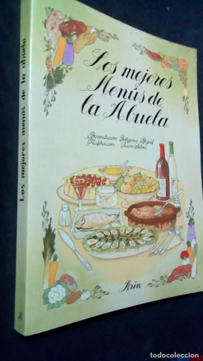 Libros de segunda mano: Los mejores men&uacute;s de la abuela.- Georgina Regas, Juan Selva.- Planeta.-MUY BUEN ESTADO
