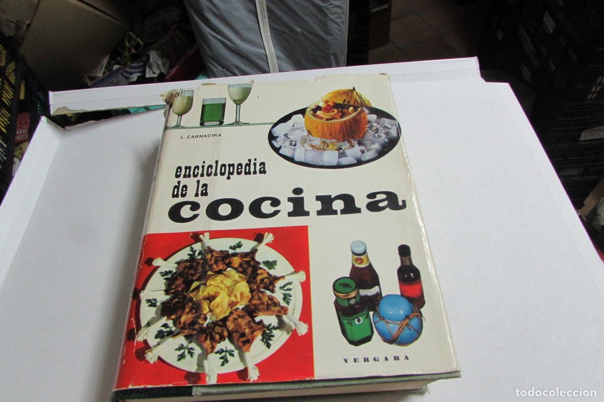Libros de segunda mano: ENCICLOPEDIA DE LA COCINA,LUIGI CARNACINA, EDITORIAL VERGARA