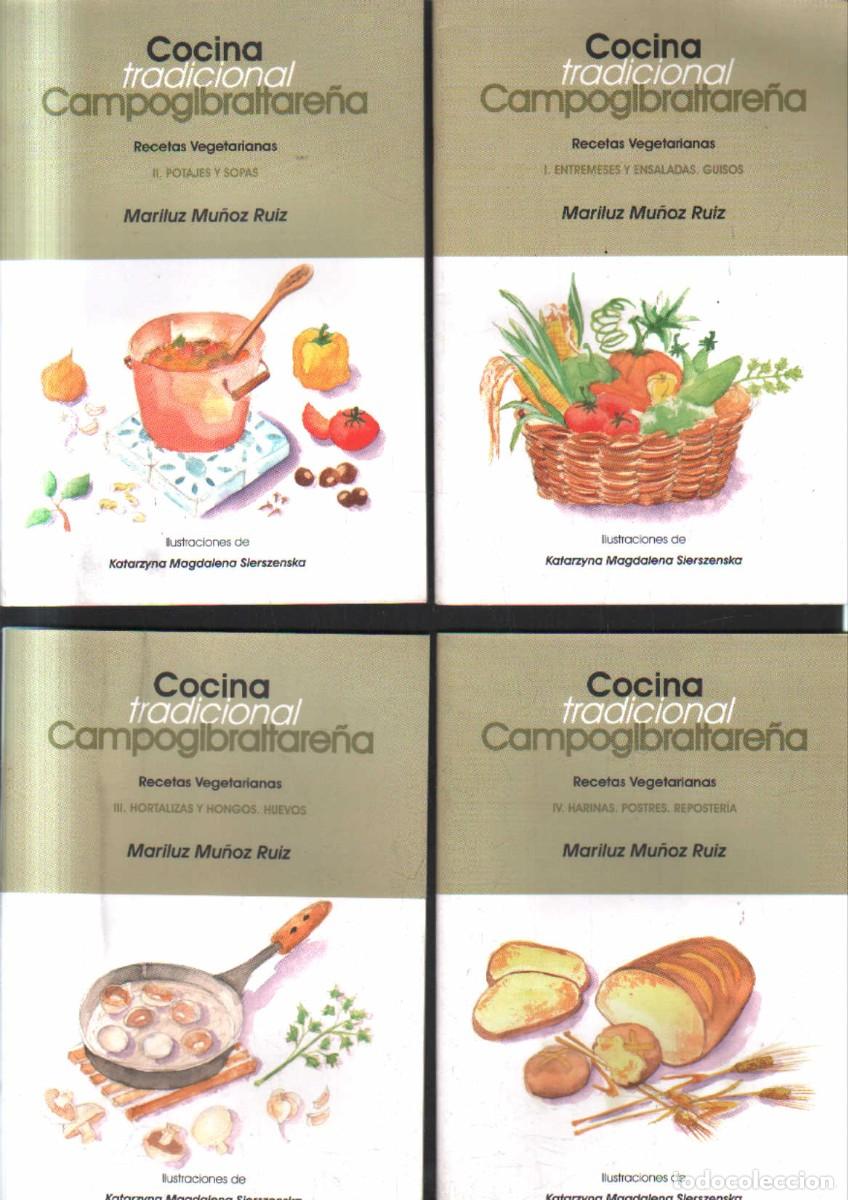 Libros de segunda mano: COCINA TRADICIONAL CAMPOGIBRALTARE&Ntilde;A. 4 TOMOS. MU&Ntilde;OZ RUIZ, MARILUZ. A-COCINA-1447